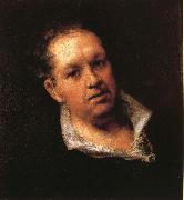 Francisco Goya Self-Portrait oil